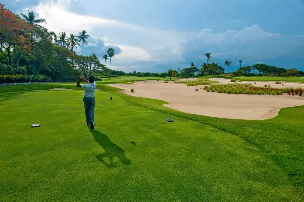 Neighbouring Bali National Golf Club